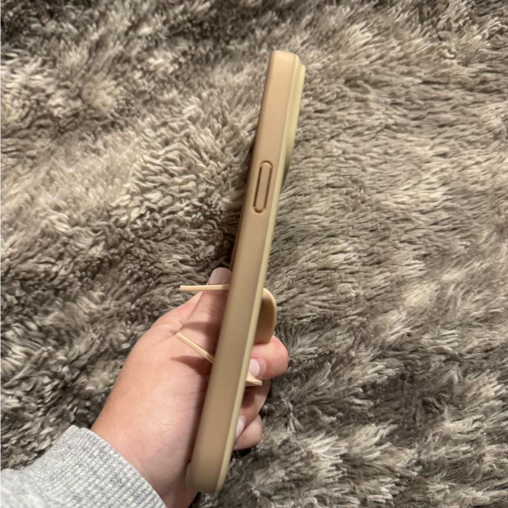 Loopy Case light tan Phone Cover with Loop - Picture 4 of 4